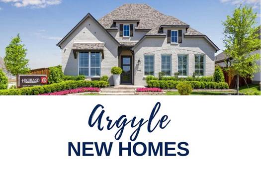 Argyle New Construction Homes | Browse Move-In Ready & Specs