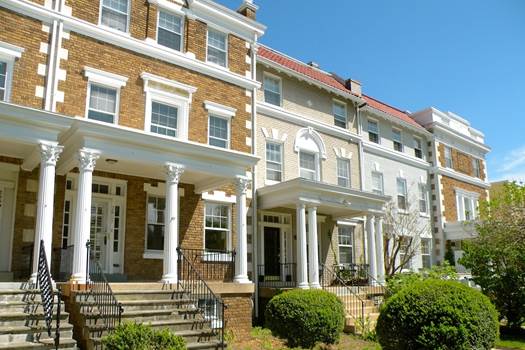 Wardman Townhouses & Homes | Rowhouses in Woodley Park, DC