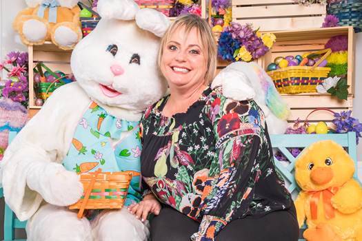 Photos with the Easter Bunny