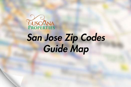 San Jose Zip Code Guide Map | The Jamison Team