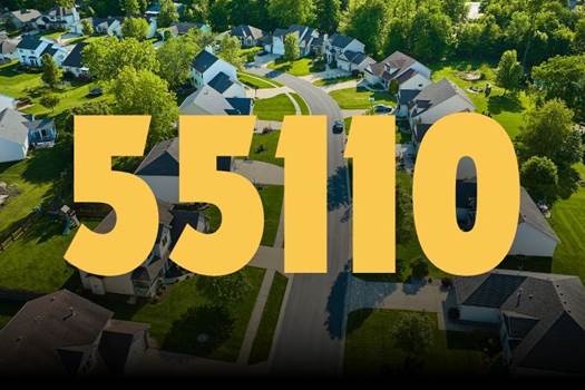 Find Your Perfect Home in 55110 Zip Code | Explore Real Estate Listings