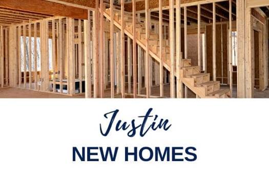 New Construction Builder Homes for Sale in Justin Texas